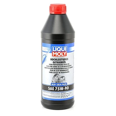 Image of LIQUI MOLY High Performance Gear oil (GL4+) SAE 75W 90 1 L Hydraulic SKU: 4434