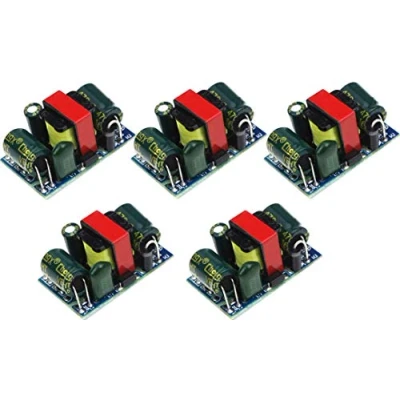 Image of TECNOIOT 5pcs 12V 450mA 5W AC DC Power Supply Buck Converter Step Down Module