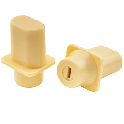 Image of Musiclily Pro Metric Tele Top Hat Switch Tips Knobs Caps for Import Squier Style Electric Guitar, Cream(Set of 2)