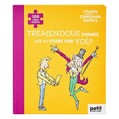 Image of Petit Collage PRD008 Charlie &amp; Chocolate and the Factory Puzzle, Multi