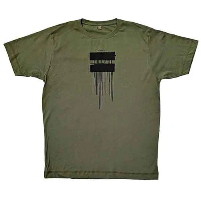 Image of U2 360 Degree Tour 2009 Drips T Shirt for Adults Unisex, green, M