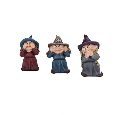 Image of Nemesis Now Three Wise Witches, Multi Coloured (D5953V2), 7.5cm