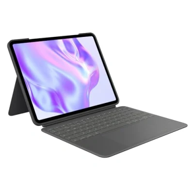 Image of Logitech Combo Touch Keyboard Case Apple iPad Pro 13 (2024) Grey Qwerty UK