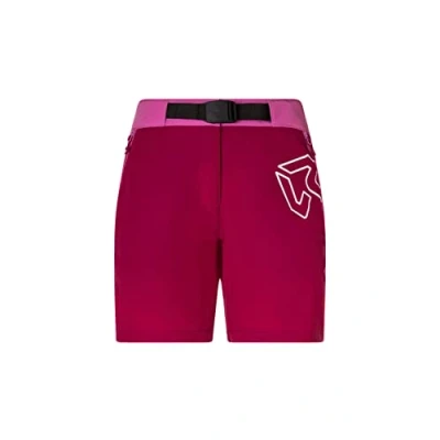 Image of Rock Experience REWP03291 Scarlet Runner Pants Women&#039;s 2000 Cherries Jubilee+0834 Super Pink L