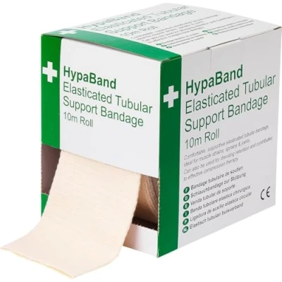 Image of HypaBand Tubular Bandage Size E Large Ankle, Medium Knee Small Thigh, White, 5m