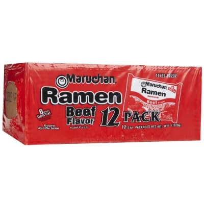 Image of Maruchan Instant Lunch Beef Ramen Noodle Baby Pack, 12 ct