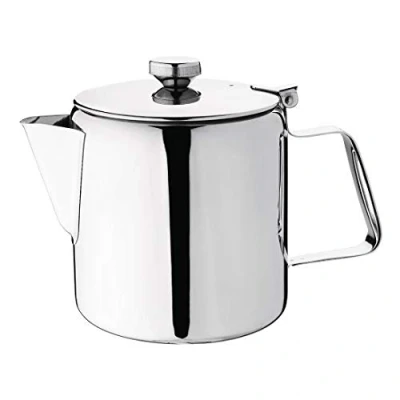 Image of Olympia Concorde Tea Pot Stainless Steel 48Oz 1 35L Infuser with New Features