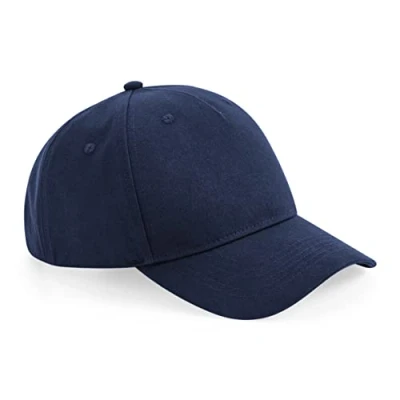 Image of Beechfield B62N Organic Cotton 5 Panel Cap Navy