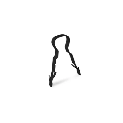Image of Linian FireClip™, Single, Black 9 11mm Fire Cable Clips, Pack of 100