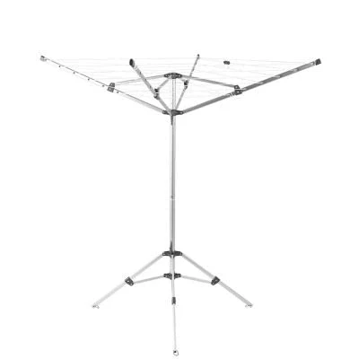 Image of lakeland Free Standing Outdoor Rotary Airer 158.5cm Place Anywhere Clothes 19m Drying Space