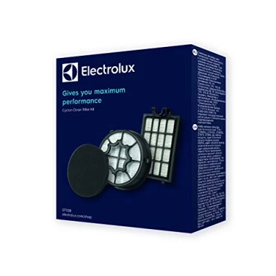 Image of Electrolux EF112 Filter Kit for Cyclon Clean Vacuum Filters, 1 Hygiene Coarse Dirt Exhaust Black