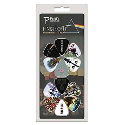 Image of PERRIS Pink Floyd Guitar Pick Variety Pack Set of 12, Patterned