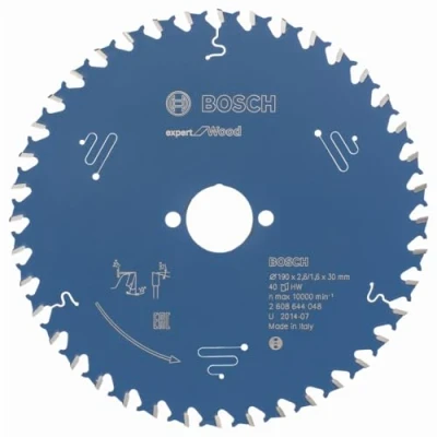 Image of Bosch 2608644048 190 mm Circular Saw Blade for Wood