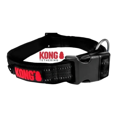 Image of KONG Collars And Pendants for Dogs Nylon XL Black