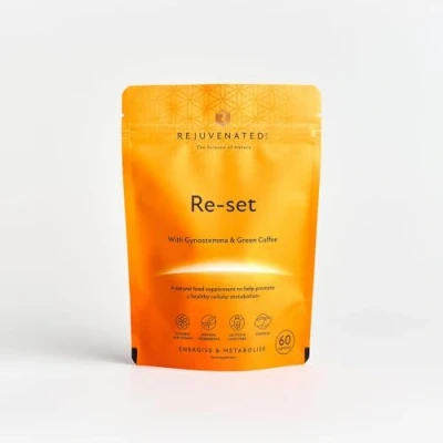 Image of Rejuvenated Re Set Metabolism Support &amp; Blood Sugar Balance Capsules (60 Capsules)