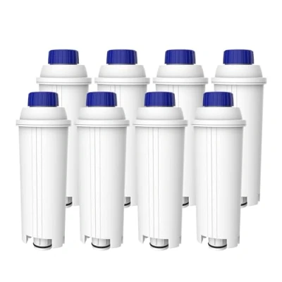 Image of Waterdrop Filter Cartridges Replacement for De&#039;Longhi® Water DLSC002, Compatible with Magnifica® S, Eletta® Explorer, Dinamica® and ECAM Series, Coffee Machine Espresso