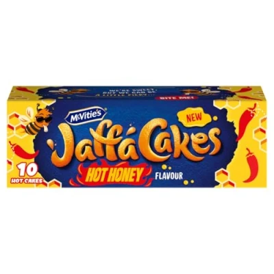 Image of McVitie&#039;s 10 Hot Honey Flavour Jaffa Cakes