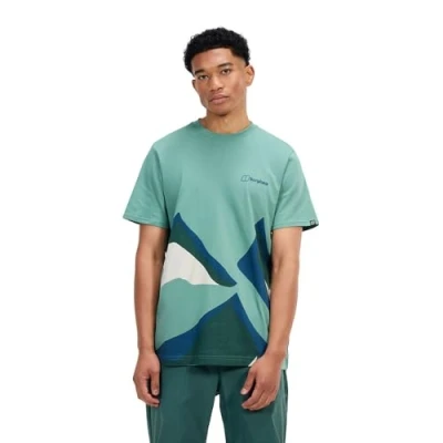 Image of Berghaus Men&#039;s Klambercall T Shirt, Light Terrain, 3XL