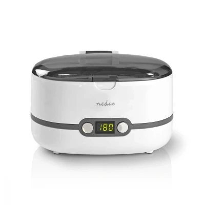 Image of 600ml Ultrasonic Cleaner Ultra Sonic Bath Jewelry Cleaning Tank Heater with Timer