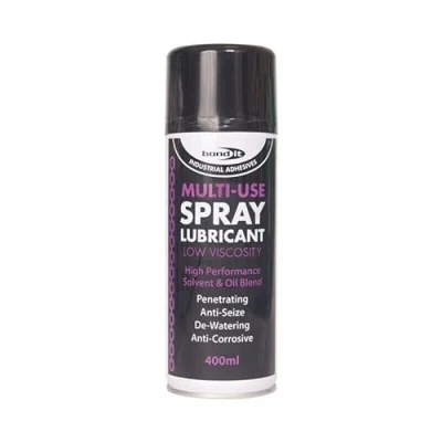 Image of 400ml Bond It Clear Silicone Release Spray Mould Releasing Multi Purpose Lubricant Motor Friction Oils Tin Extremely Flammable Aerosol 0.4 Litres Can (3)