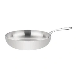 Image of Vogue Stainless Steel &amp; Aluminium Tri Wall Frying Pan 280mm