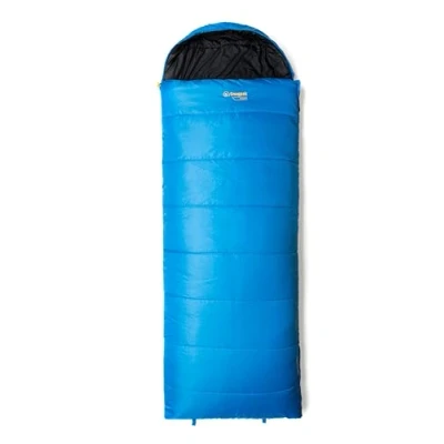 Image of Snugpak Navigator WGTE Sleeping Bag with Versatile Quilt Option, Siliconised Insulation, Drawcord Adjustable Hood, Anti Snag Zipper &amp; Compression Sack Sleep for Camping Hiking Blue (LZ)