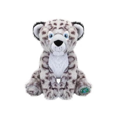 Image of Adorable Your Planet Plush Eco Snow Leopard 22.86cm(1 Pc.) Sustainable &amp; Cuddly Design Perfect Enchanting Gift For Kids Adults