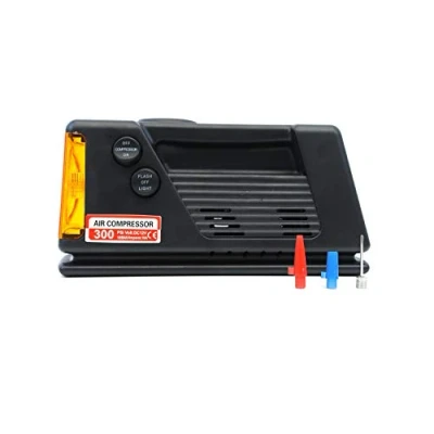 Image of Streetwize 3 In 1 Air Compressor with Gauge 12V Portable Tyre Inflator, Analogue Pressure (SWAC2)