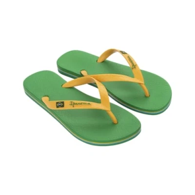 Image of Ipanema Men&#039;s CLAS Brasil Ii Ad Brail, Green Yellow, 9 UK
