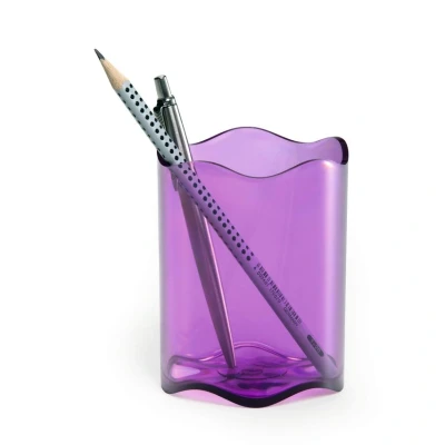 Image of Durable Trend Pen Pot Plastic White Ref 1701235010