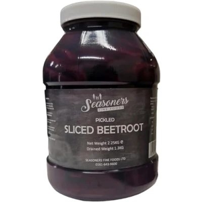 Image of Seasoners Sliced Pickled Beetroot 2.25kg (Pack of 2)