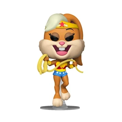 Image of Pop Funko DC Looney Tunes #890 Lola Bunny As Wonder Woman, Exclusive Special Edition