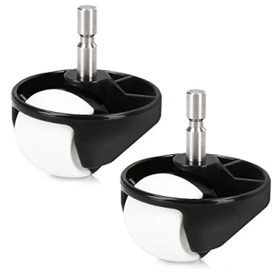 Image of kwmobile Replacement Front Wheels Compatible with Roomba 500/600/700/800/900 Series 2 Piece Spare Caster Wheel Set Castor iRobot Vacuum Cleaner
