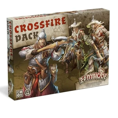 Image of CMON Zombicide: White Death Expansion: Crossfire Pack Board Game Expansion Ages 14+ 1 6 Players 60+ Minutes Playing Time