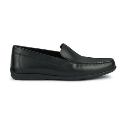 Image of Geox Men&#039;s U Ascanio B Moccasin, Black, 6 UK