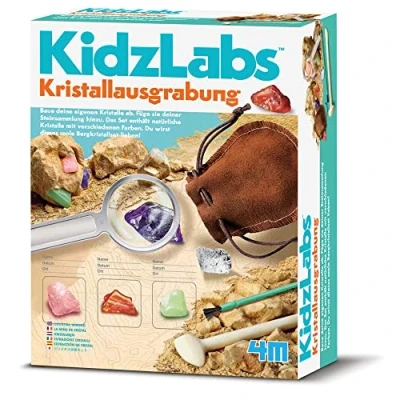 Image of 4M 68555 &quot;Kidz Labs Crystal Mining Science Kit
