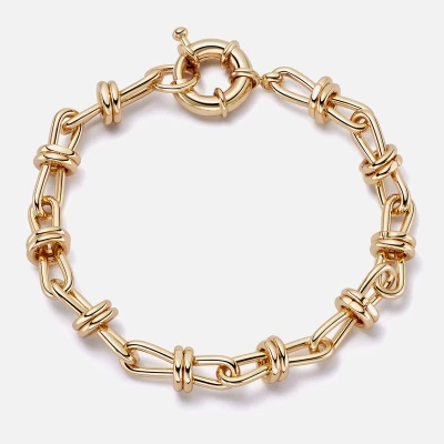 Image of Daisy London x Polly Sayer Knot 18k Plated Bracelet