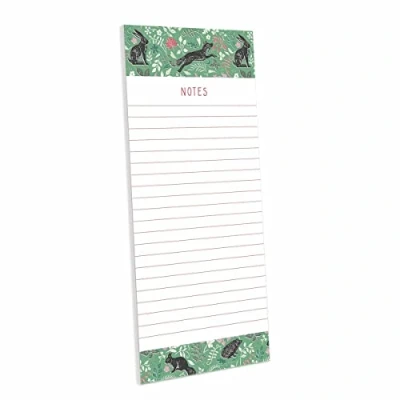 Image of RSPB Natures Print Magnetic Memo Pad Fantastic Fox