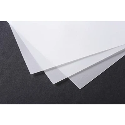 Image of Clairefontaine Ref 975092C Tracing Paper (10 Sheets) A2 Sized, 90/95g, High Transparency, Smooth Surface, Acid Free, Printable Suitable for Ink, Marker &amp; Pencil