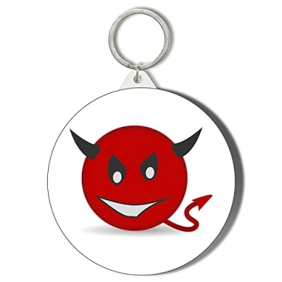 Image of Gift Insanity CARTOON KINKY DEVIL 45mm Keyring