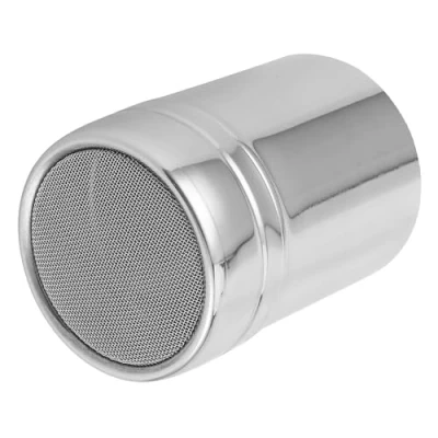 Image of Icing Sugar Shaker Duster, Flour Shaker, Chocolate Powder Coffee Stainless Steel Dredger, for Kitchen Restaurant, Camping