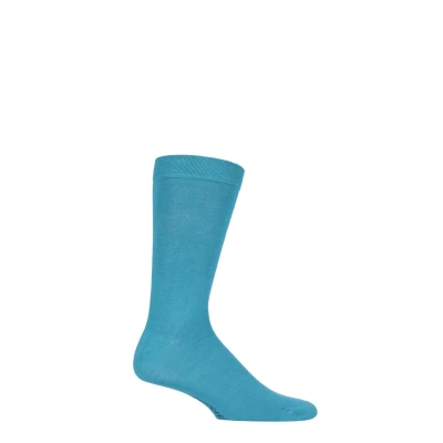 Image of 1 Pair Beneath The Waves Colour Burst Bamboo Socks with Smooth Toe Seams Men&#039;s 7 11 Mens SOCKSHOP