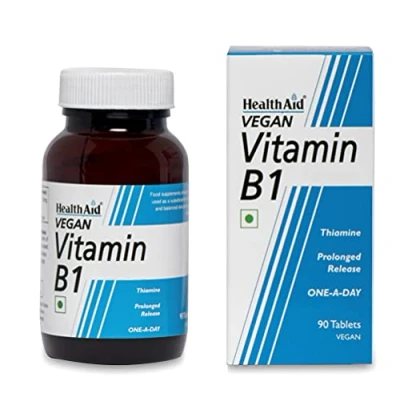 Image of HealthAid Vitamin B1 (Thiamin) 100mg Prolong Release 90 Tablets