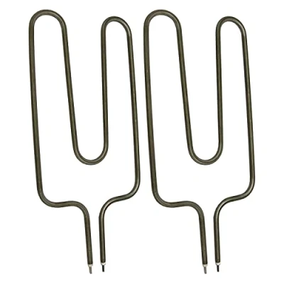 Image of SPARES2GO Heater Elements for Creda Hotpoint Night Storage Heaters (850W, Pack of 2)
