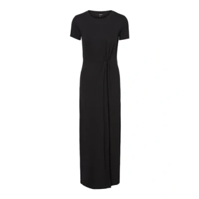 Image of Vero Moda Petite Vmava LULU Ancle Dress Maxi dress, Women&#039;s, Size: Medium, Black