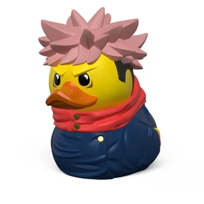 Image of TUBBZ First Edition: Jujutsu Kaisen Yuji Itadori Cosplaying Rubber Duck Vinyl Figure