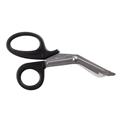 Image of First Aid Only 7 Inches Black Scissor with Plastic Handle