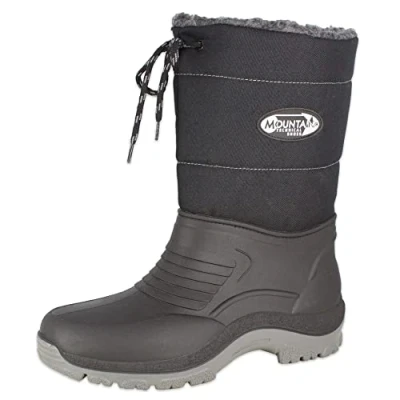 Image of Beck Men&#039;s Hiker Mid Calf Boot, Black, 6/6.5 UK