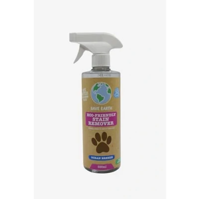 Image of Save Earth Pet Stain and Odour Remover Eco Friendly Spray Removes Stains, Ocean Breeze Scent, 100% Recycled Plastic, Dogs &amp; Cats