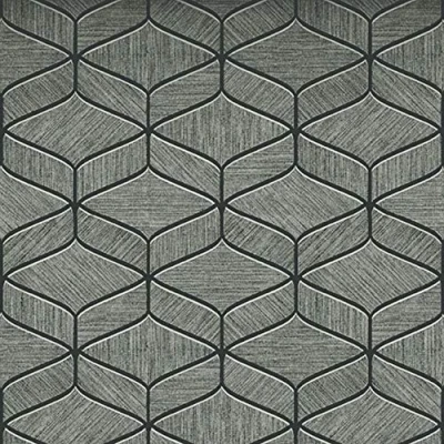 Image of Luciano Geo Texture Wallpaper Gunmetal Belgravia 3850